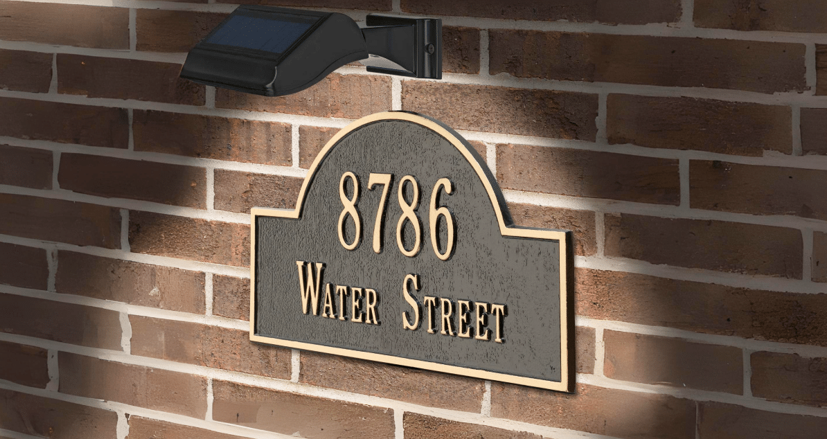 Improving Your Home Security with Illuminated Address Plaques