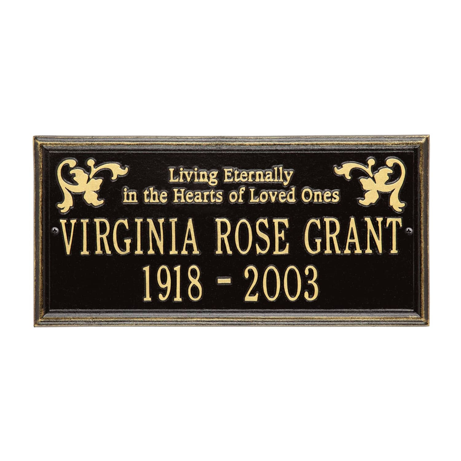Whitehall Wilmington Living Eternally Memorial Plaque Product Image