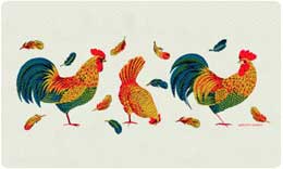 Bacova Mailbox Roosters 10420