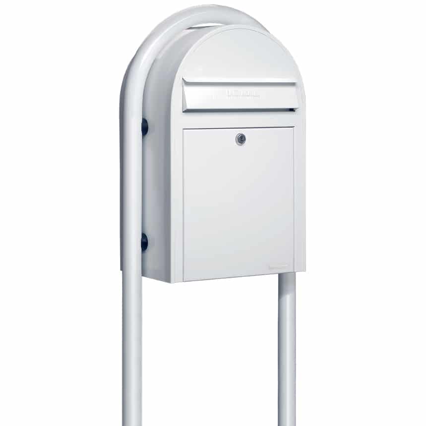 SALE! – Bobi Classic Front Access Mailbox with Round Post Product Image