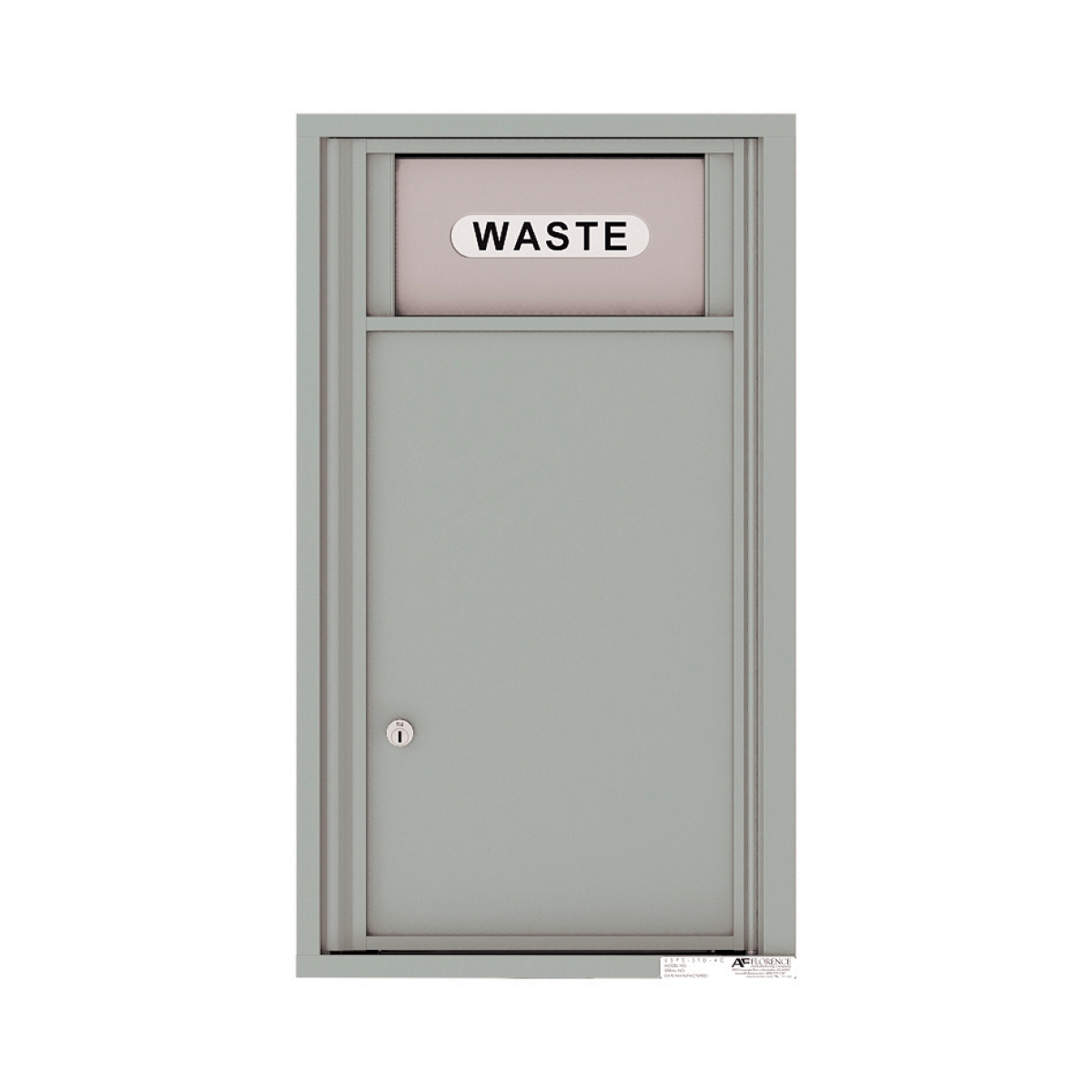 4C Mailboxes 4C09S-Bin Trash and Recycling Bin Product Image