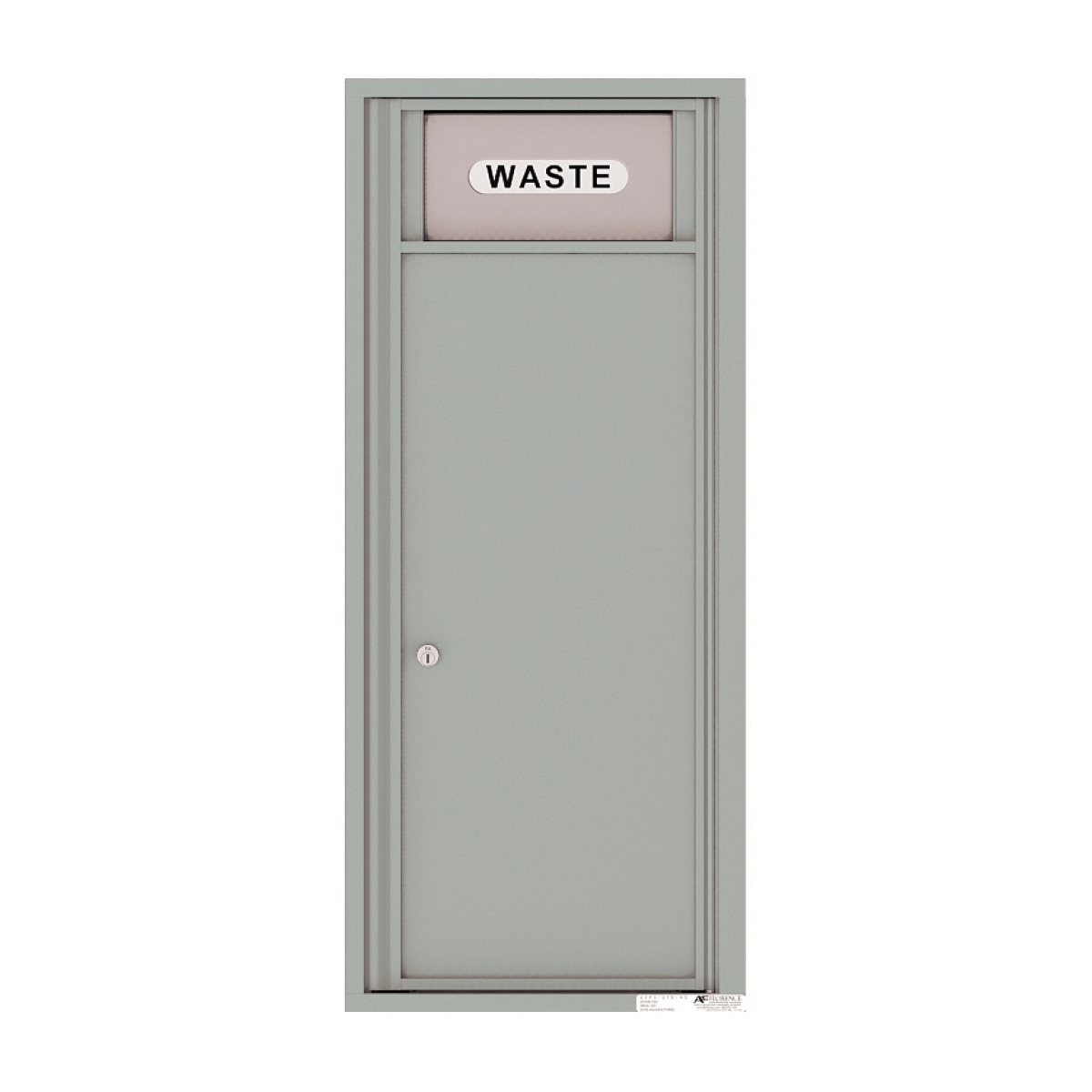 4C Mailboxes 4C12S-Bin Trash and Recycling Bin Product Image