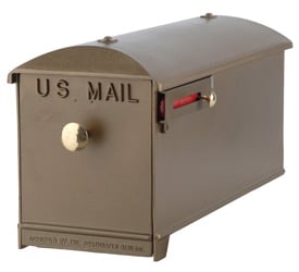 Imperial Mailbox and Post Bronze