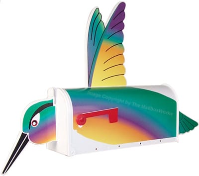 Hummingbird Novelty Mailboxes