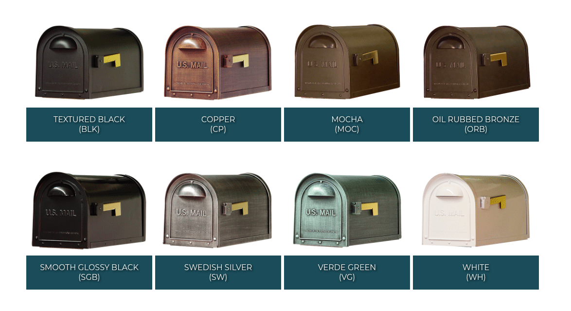 Special Lite Classic Mailbox with Tacoma Post