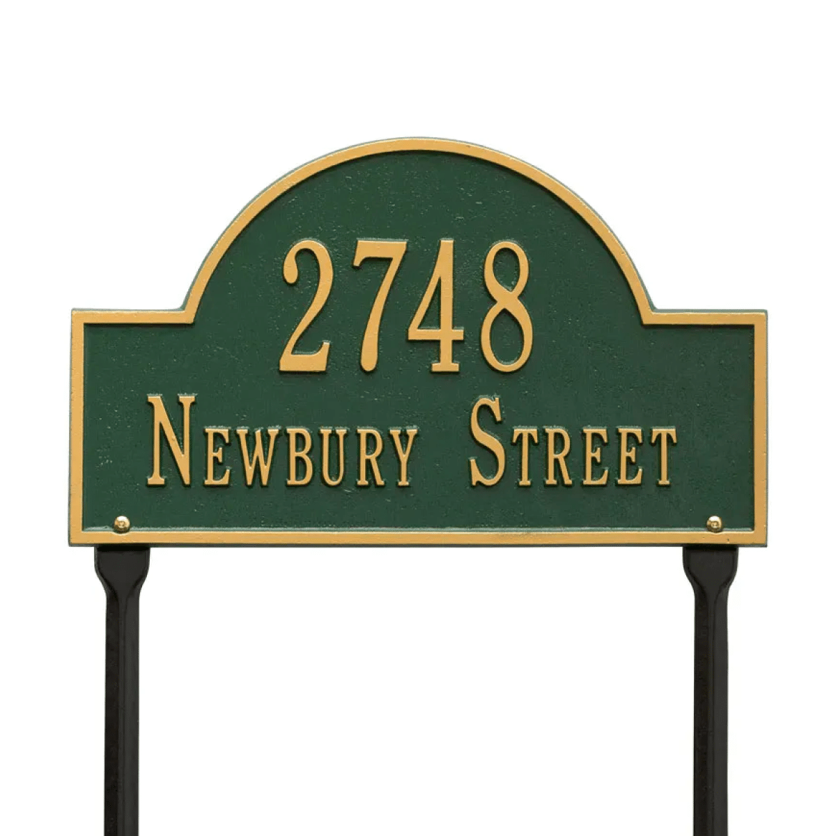 Whitehall Arch Marker Rectangle Lawn Address Plaque Featured Image