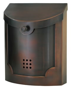 Ecco 4 Mailbox Antique Copper