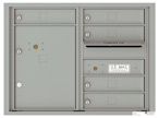 Florence 4C Mailboxes 4C06D-05 Silver Speck