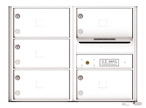 Florence 4C Mailboxes 4C06D-05X White