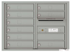 Florence 4C Mailboxes 4C06D-09 Silver Speck
