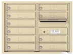 Florence 4C Mailboxes 4C06D-10 Sandstone