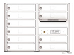 Florence 4C Mailboxes 4C06D-10 White
