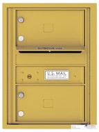 Florence 4C Mailboxes 4C06S-02 Gold Speck