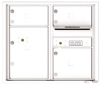 Florence 4C Mailboxes 4C07D-03 White