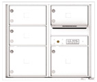 Florence 4C Mailboxes 4C07D-05 White