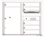 Florence 4C Mailboxes 4C07D-06 White