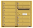 Florence 4C Mailboxes 4C07D-12 Gold Speck