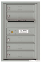 Florence 4C Mailboxes 4C07S-05 Silver Speck