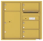 Florence 4C Mailboxes 4C08D-04 Gold Speck