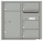 Florence 4C Mailboxes 4C08D-04 Silver Speck
