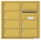 Florence 4C Mailboxes 4C08D-07 Gold Speck
