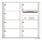 Florence 4C Mailboxes 4C08D-07 White