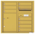 Florence 4C Mailboxes 4C08D-09 Gold Speck