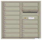 Florence 4C Mailboxes 4C08D-14 Postal Grey