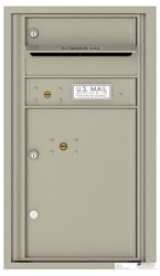 Florence 4C Mailboxes 4C08S-01 Postal Grey