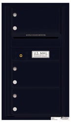 Florence 4C Mailboxes 4C08S-03 Black