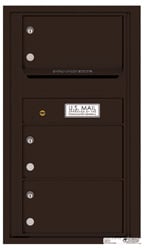 Florence 4C Mailboxes 4C08S-03 Dark Bronze