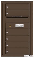 Florence 4C Mailboxes 4C08S-06 Antique Bronze