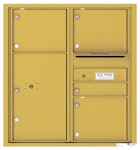 Florence 4C Mailboxes 4C09D-04 Gold Speck