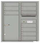 Florence 4C Mailboxes 4C09D-10 Silver Speck