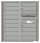 Florence 4C Mailboxes 4C09D-16 Silver Speck