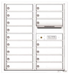 Florence 4C Mailboxes 4C09D-16 White