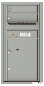 Florence 4C Mailboxes 4C09S-02 Silver Speck