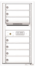 Florence 4C Mailboxes 4C09S-07 White