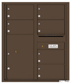 Florence 4C Mailboxes 4C10D-06 Antique Bronze