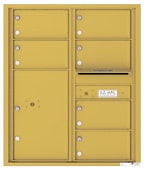 Florence 4C Mailboxes 4C10D-06 Gold Speck