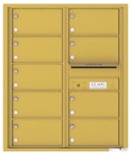 Florence 4C Mailboxes 4C10D-09 Gold Speck