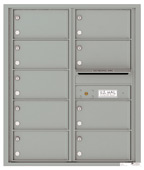 Florence 4C Mailboxes 4C10D-09 Silver Speck