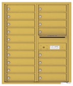 Florence 4C Mailboxes 4C10D-18 Gold Speck