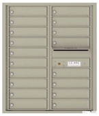 Florence 4C Mailboxes 4C10D-18 Postal Grey