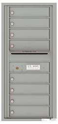 Florence 4C Mailboxes 4C10S-08 Silver Speck
