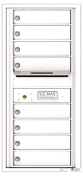 Florence 4C Mailboxes 4C10S-08 White