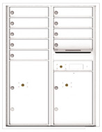 Florence 4C Mailboxes 4C11D-09 White