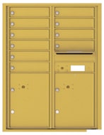 Florence 4C Mailboxes 4C11D-10 Gold Speck