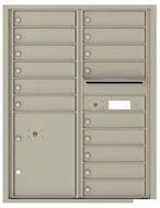 Florence 4C Mailboxes 4C11D-15 Postal Grey