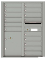 Florence 4C Mailboxes 4C11D-15 Silver Speck